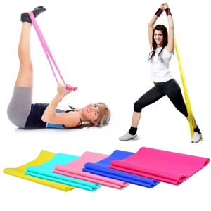 0.35 mm Latex Flat Resistance Band for Yoga and Strength Training