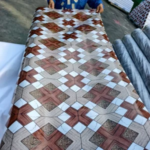 0.35mm Thick PVC Flooring Roll Indoor Plain OEM Manufacturer with Custom Color Pattern and Logo Design