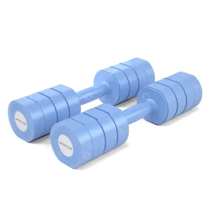1-4KG Pair Stainless Steel Round ABS Adjustable Dumbbell with Ergonomic Design for Home Woman Use