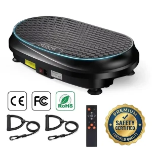 1-99 Levels Electric Motor Whole Body Vibration Plate Exercise Machine Factory OEM ODM Customized Vibrating Platform