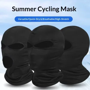 1 Hole Tactical Face Mask Breathable Windproof Dustproof Motorcycle Cycling Hunting Outdoor Full Face Balaclava