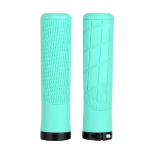 1 Pair TPR Bicycle Handlebar Grips Anti-Skid Bar End Hand Covers MTB Cycling Shock-Absorbing