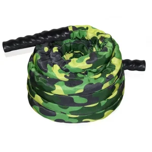 1.5 Inch 2 Inch PE Material Durable Fitness Battle Ropes Workout Training Exercise Rope 7-20kg CL092