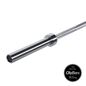 1.8m Chrome Barbell 1500LB Olymp Weightlifting Steel Bar for Gym Training and Fitness Exercise