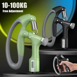10-100kg Adjustable Hand Gripper Fitness Hand Exerciser Wrist Training Spring Finger Pinch Expander
