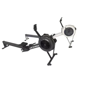 10-Gear Foldable Air Rower for Home Indoor Exercise