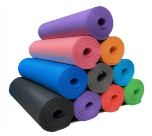 10 mm/15 mm NBR Non-Slip Thick Yoga Mat for Fitness and Pilates
