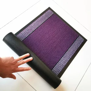 100% PP Outdoor Floor Mat with PVC Backing, Washable, Cushioned, PET Friendly, Non-Slip