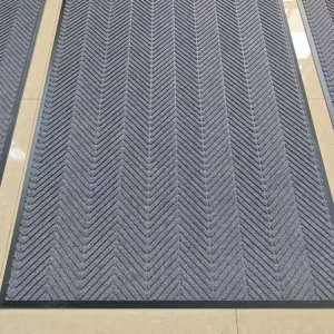 100% Polypropylene Mat with PVC Material, Water-Absorbing Dust-Control Commercial Door Mat