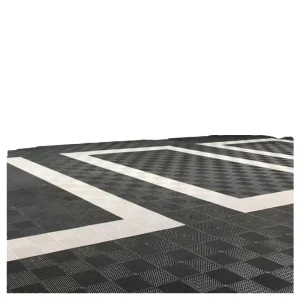 100% Virgin PP Material Flooring Garage Tiles Interlocking Mats for Auto Detailing and 4S Car Wash Shop