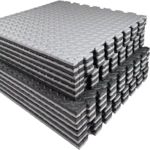 100 x 100 cm Interlocking EVA Foam Tatami Mats for Martial Arts and Exercise