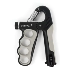 100KG Adjustable Spring Hand Grip with Digital Counter Hand Gripper Strengthener Strength Exercise Equipment