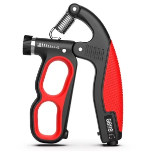 100kg Adjustable Hand Grip Strengthener with Digital Counter