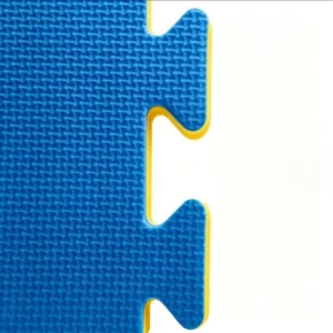 100x100cm Five-Line EVA Foam Gym Mat Non-Slip Waterproof Shockproof Interlocking Floor Tiles High Density