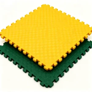 100x100cm Five Line EVA Foam Hurdle Jump Training Mat Non-Slip Shock-Absorbing Gym Floor Mat