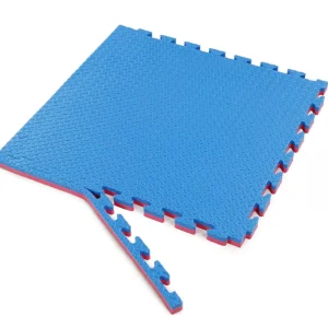 100x100cm Five-Line EVA Foam Interlocking Gym Mat Non-Slip Shock-Absorbing Waterproof