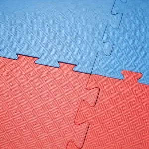 100x100cm Five Line EVA Foam Mat Boxing Sparring Kung Fu Martial Arts Mat Non Slip Shock Absorbing High Density