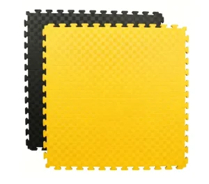 100x100cm Five Line EVA Foam Mat MMA Boxing Wrestling Training Non Slip High Density Shock Absorption Gym Mat OEM