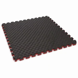 100x100cm Five Line EVA Foam Mat Non Slip Gym Floor Mat Waterproof Shock Absorbing High Density OEM