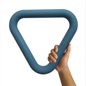 10LB Triangle Iron Ring Home Gym Fitness Silicone Dumbbell Accessories Heavy Duty Non-Slip Waterproof Eco-Friendly