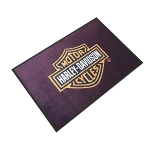 10MM Custom Logo Printed Non-Slip Tufted Washable Woven Door Mat