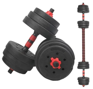 10kg 15kg 20kg 30kg 40kg Cement Adjustable Dumbbell Set China Supplier