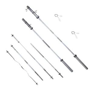 10kg Steel Hex Barbell with Handles for Squat and Deadlift