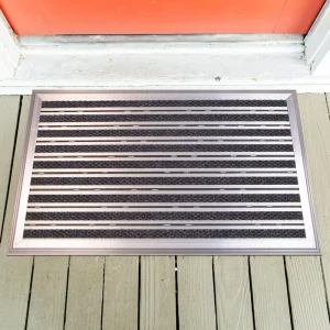 10mm Waterproof Load Bearing Aluminium Mats for Hotel Shopping Mall Entrance Washable