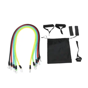 11-Piece TPE Resistance Bands Set for Rehabilitation Training