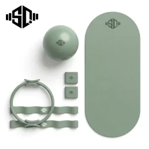12-Piece Yoga Pilates Accessories Set Home Gym Equipment Kit for Beginners
