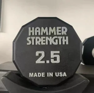 12-Sided CPU Fixed Dumbbells for Commercial Fitness