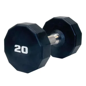 12-Sided Urethane Gym Dumbbells, 2.5kg to 50kg