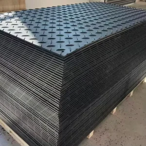 12.7mm White Temporary Road Mats Waterproof Anti-Slip Ground Protection Mats