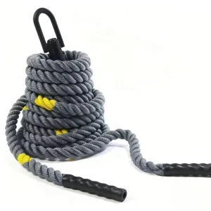 12M 15M Battle Ropes for Gym Competition Power Rope Non Slip High Quality Nylon Pulling Battle Rope