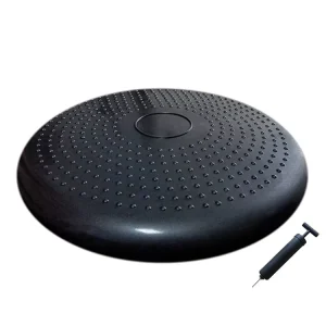 13″ PVC Yoga Balance Air Pad Inflatable Wobble Cushion