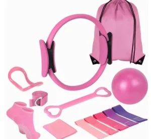 13-Piece Pilates Essentials Kit for Home Workouts