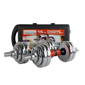 15/20/30/50 kg Electroplated Cast-Iron Detachable Dumbbell Set