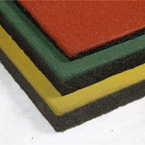 15-50mm Anti-Shock Outdoor Sports Training Gym Rubber Mat Protective Interlocking Flooring