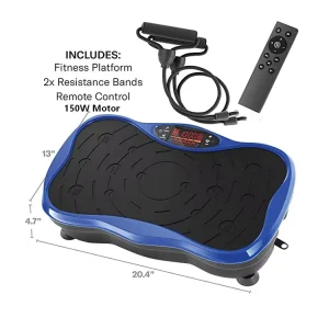 150W Motor Ultrathin Vertical Oscillating Platform Portable Massage Vibration Plate Machine