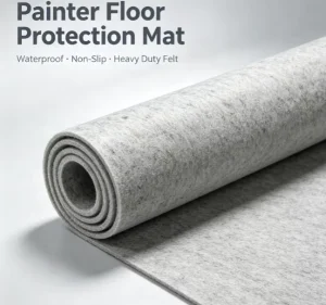 150gsm Gray Self Adhesive Non Slip Painter Felt Roll Waterproof Malervlies Printing Floor Cover for Renovation