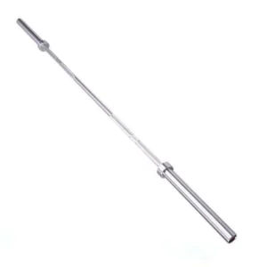 15kg Chrome-Plated Stainless Steel Barbell Rod for Gym Training