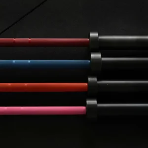 15kg and 20kg Colored Cerakote Barbell Bars, 1500lb, for Weightlifting