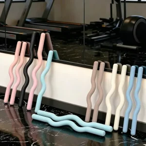 15lb 25lb Silicone Weighted Beam Bar for Pilates Training