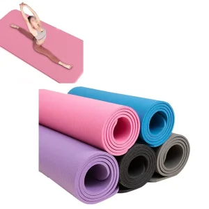 15mm Thick Non-Slip Yoga Mat for Pilates and Exercise