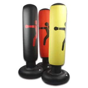 160 cm PVC Inflatable Free-standing Punching Bag Tumbler for Kids and Adults