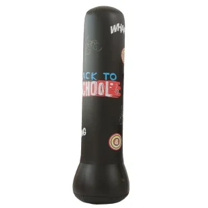 160cm Home Fitness Inflatable Punching Bag Standing Boxing Sandbag with Water & Air Fill Options