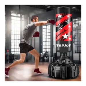 175 cm Boxing Training Bag Impact Absorption Freestanding Heavy Punching Bag
