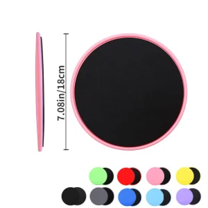 18 x 18cm Dual-Sided Core Exercise Sliders