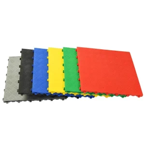 18mm PP Interlocking Plastic Decking Anti-Slip Click Tiles for Garage and Warehouse