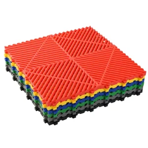 18mm Reinforced Interlocking Plastic Garage Floor Tiles for Car Wash Detailing Shop Key Features of Car Wash Garage Flooring